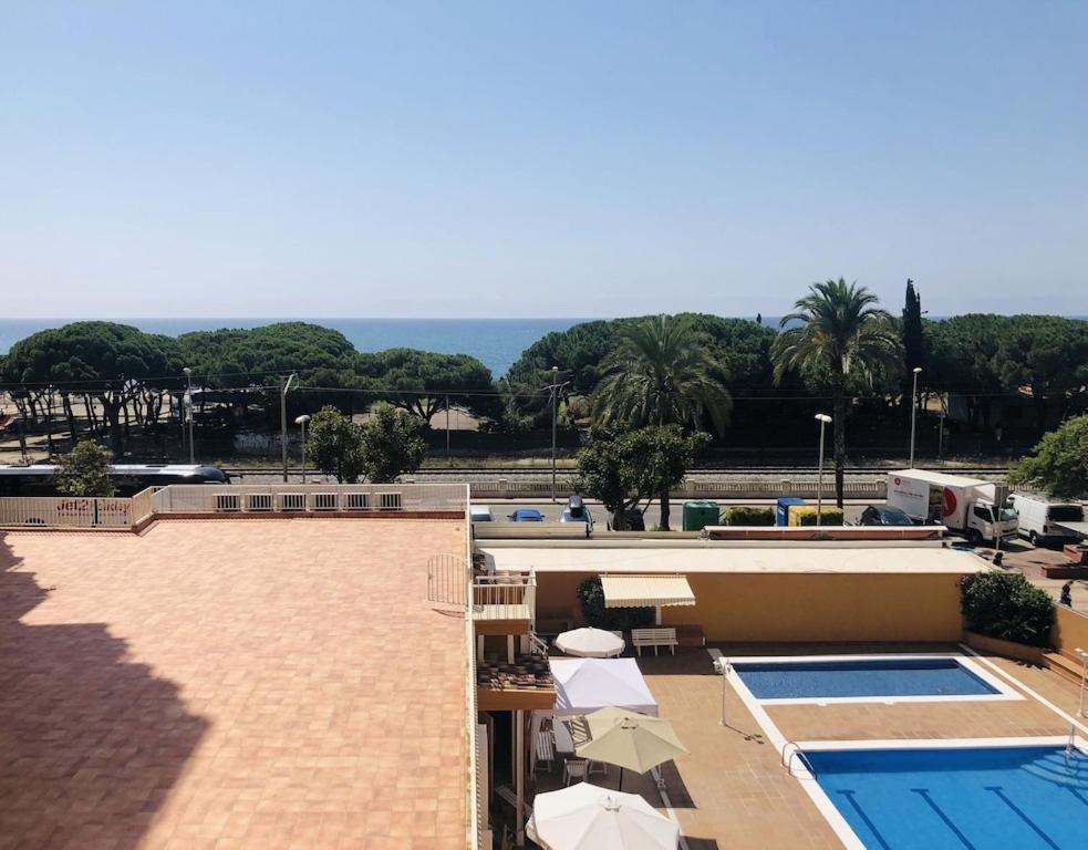 Apartamento Terraza Mar Malgrat de Mar Eksteriør billede